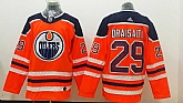 Edmonton Oilers 29 Leon Draisaitl Orange Adidas Jersey,baseball caps,new era cap wholesale,wholesale hats